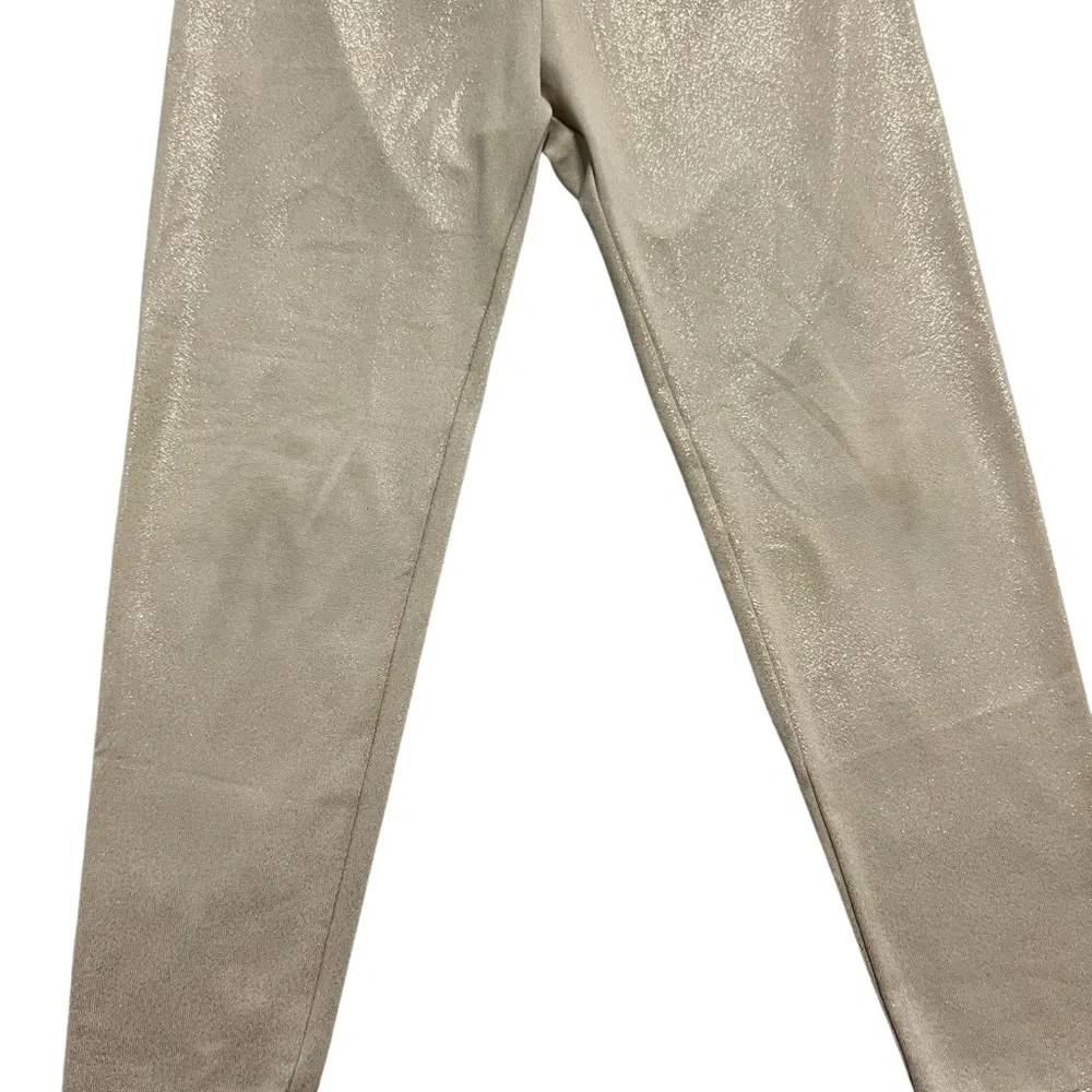 Old Navy 5T Shimmery Champagne Gold Kids Leggings